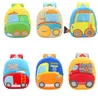 Cartoon Kids Plush Backpacks Mini Kindergarten Schoolbag Plush Excavator Backpack Children School Bags Girls Boys Backpack