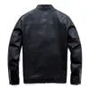 Men Faux Leather Jacket Motorcycle 5xl Mens Jackets Black Jaqueta de Couro Masculina Outdars Male Pu Leather Coats Mensza319 220816