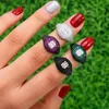 Wedding Rings GODKI Size4 - Size9 Trendy Stackable Heart Cubic Zircon Chic Ring For Women DUBAI Bridal Statement Finger Rita22