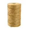 2mm naturlig brun jute hampa rep 100m banner flaggor garnsträngsladdarhantverk hem hotelldekorationer diy gör festdekor