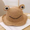 Cappello da pescatore fatto a mano con cappello di paglia per bambini G220301