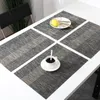 ПВХ-классы на столовые коврики для мытья теплостойкость, устойчивая к не скольжению, водонепроницаемой для домашней кухни ресторанная вечеринка, XBJK2206