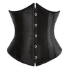 Satin Girdle Waist Body Sculpting Belly Belt Plus Size Lingerie S 6XL Sexy Underbust Corset Trainer Shaper Women 220524