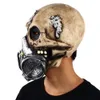 Party Masks Skull Biohazard Scary Mask Zombie Terror Headgear Halloween Horror Cosplay Costume Latex Props 230206