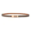 Belts Korean Style Lichee Pattern Soft Cow Leather Women Waist Belt Slim Waistband Female Cowhide Jeans Dress Strap AccessoriesBelts