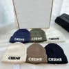 Gorro/Bonés de Caveira Chapéus de Tricô da Moda 6 Cores Letras Clássicas Gorro Gorro de Alta Qualidade 47GM