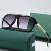 Luxury New Brand Polarized Designer Sunglasses Mens Women Pilot UV400 Eyewear Glasses Metal Frame Polaroid Lens Sun