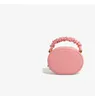 Kvinnors modev￤ska Trend Small Fragrance Evening Bags Designer Diamond Round Cake Leather Handv￤ska M￥ngsidig kedja axelv￤ska