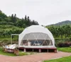 Tente de tente extérieure camping camping modèle gonflable de luxe sphérique de luxe étoiles hôtel bulle hachage de hachage