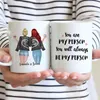 11oz/15oz bästa vänner muggar personliga 2 flickor namn vita kaffemugg flickor gåva söta koppar tazas de ceramica creativas r2050 210409