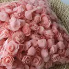 Dekoracyjne kwiaty wieńce 500pcs 3 cm Pe pianka Rose głowica Sztuczny kwiat na majsterkowanie niedźwiedzia
