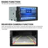 Araba Ses Autoradio Kaset Kaydedici Automagnitola 2 Din Dikiz Kamera Araba Radyo MP5 Çalar Bluetooth Otomobil Elektroniği