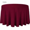 TABEL TABELE TAFELLOKE SILIDE ROUND POLYESTER TABLE DIKE VOOR KERSTMISHOUD PARTY Hotel Restaurant Banquet Decor SN4732