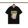 Ny t-shirt modedesigner Animal Tiger Print T Shirts Mens Women Casual Streetwear T-Shirts High Street Crew Neck Cotton