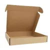 Caixas de papelão Kraft Estilo Handmade DIY favor e pacote de presente de presente casa caixa de presente de festa de natal