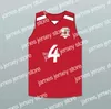 Maillots de basket-ball New Giannis Antetokounmpo # 4 Filathlitikos BC Maillot de basket-ball rétro pour homme cousu sur mesure avec n'importe quel numéro de nom