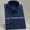 Koszulki mężczyzn Męskie Klasyczne, nie żelazne odcinek solidny, łatwa koszula jedwabna satynowa satynowa długie rękaw formalny biznesowy biznes podstawowy Vere22