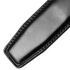 Belts 3.0-3.1cm Width No Holes Cowhide Leather Belt Without Buckle Mens Ratchet Black Brown High Quality B737BeltsBelts