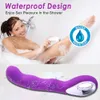 Wand Massager 10 Speeds Силиконовый USB Аккудация водонепроницаемых вибраторов G Spot Мощные эротические вибраторные вибратора для женщин для женщин