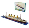 Baustein-Set im Großhandel, 1860 Stück, Mini-Blöcke, Modell, Titanic, Kreuzfahrtschiff, Modellboot, DIY, Diamant-Baustein-Set, Kinderspielzeug, Verkaufspreis