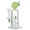 Creative Design Water Pipes Peach Shape Glass Bongs 3D Fruit in the Bong 7 Inch Oil Dab Rigs With Bowl DHL20093