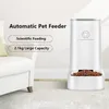 Cat Dog Automático 3.8L Alimentadores de mascotas de gran capacidad Dispensador de agua de comida desmontable Gatos Perros Tazones de alimentación Productos 220323