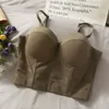 Kadın Tankları Camis Sırtsız Artı Boyut 44 Kadın Korse Üstleri Femme Mahsul Kayışları Akşam Camisole Seksi Debardeur Push Up Lingerie View Binde