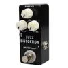 Mosky Fuzz Distorsion Guitar Effet Pedal Sustain Volume Tone Ton Tone Bass Treble