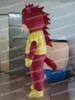 Halloween Rotes Pferd Maskottchen Kostüm Hochwertige Cartoon Charakter Outfits Anzug Unisex Erwachsene Outfit Weihnachten Karneval Kostüm