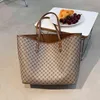 2 sztuk/zestaw luksusowy projektant torebka na ramię o dużej pojemności dla kobiet trendy 2022 marka projektant w paski Shopper torba na zakupy na ramię
