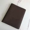 Modedesigner plånböcker med lådhållare högkvalitativ anteckningsbok dagbok skyddande fodralskort purses pass plånbok skrivbord anteckningsblockstopp