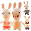 Plush Toys for Girls Children Crazy Rabbit Dolls Stuffed Animals Funny Bucktooth Gift A0511202s