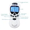 groothandel Full Body Massager Elektrische laagfrequente pijnverlichting gezondheid herald pulse digitale tientallen eenheid therapie machine EMS Muscle Stimulator