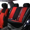 Car Seat Covers Universal Set Tire Track Detail Styling Polyester Fabric Cover Luxury Interiors Protector Fit Most Cars7438921