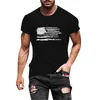 T-shirts pour hommes hommes été décontracté O cou drapeau imprimé à manches courtes t-shirt garçon haut chemisier Harajuku T