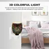 フレグランスランプDiffuser-Wax Melt-Warmer Touch-Lamp Essential Electric Plug 3D Night-Light-Light Aroma Lampfragrance FragranceFragranc