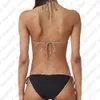 Bikinis Anzüge Damen Designer Badeanzüge Marken Sommer Sexy Bandage Bikini Sets Zweiteilige Badebekleidung