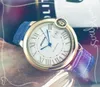 Big Dial mens relojes mecánicos automáticos 44 mm 316L caja de acero inoxidable cinturón de cuero genuino zafiro reloj de pulsera luminoso Montre de Luxe