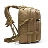 Mochilas militares ao ar livre 50l Backpack tático de mochila esportiva Campo de caminhada Trekking Fishing Saco de caça Backpack 220721