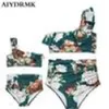 Floral Mother Daughter Clothes Mother Daughter Swimsuit Family Matching Clothes Mom and Daughter Beach Bikini Bathing Suit Sets LJ2335962