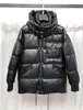 Designer Mens Parkas Nylon Winter jas Down Jacket Thermal Hoodie Top Sellers Edition Hoge kwaliteit Outerwear Luxe Outerwear Black