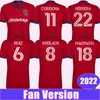 2022 Real Mens Soccer Jerseys Salt KREILACH WOOD RUIZ MERAM CORDOVA GLAD MATH HERRERA Lake Home Camiseta de fútbol Adulto Uniformes de manga corta