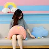 Dekorowanie pokoju dziecięcego Cloud Rainbow Moon Drops Throe Fushion Fush Plush Girly Plushie Sofa Soft Gift for Girl J220704