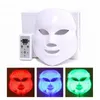 LED Photon Face Mask - Kleurrijke therapie Herbruikbaar draadloos schild voor huidverzorging thuis