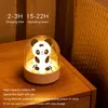 Lampy stołowe Śliczne lampki nocne panda LED Kolor zmienny dla dzieci sypialnie dziecięce dzieci prezent stabilna tableta