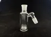 Glazen waterpijp 45 graden Ash catcher Water pijp bongs 18 mm gewricht boorinstallatie roken accessoires prijs concessies