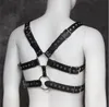 Cintos 2022 estilo básico Mulheres homens feitos de couro feitos à mão cinto de cintura y arnês tiras de gaiola de escravidão corporal