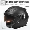 Motorhelmen AD 3/4 Smart Helmet Men en Women Light Battery Car Sunscreen met USB LED Four Seasons Universal