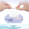 80 Sheets Baby Child Wet Tissue Boxes Portable Wipes Box Plastic Baby Butt Wipe Storage Case Holder5178176