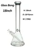 Glass Hookah Bongs & Pipes Rig 9mm 14inch or 18inch Beaker with 1419mm Downstem and bowl 1400G GB027